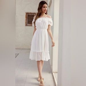 New with tags Grace Karin white dress